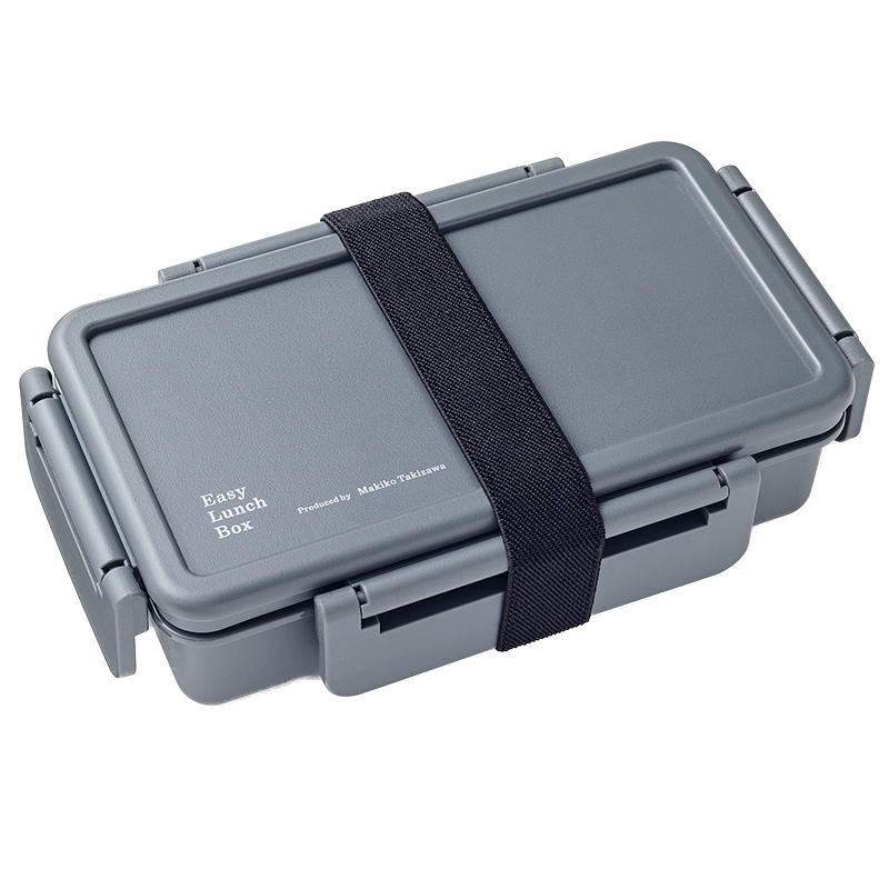 ムック本付録【タキマキ(滝沢眞規子) ランチボックス】スリム600mL グレー セブンイレブン限定