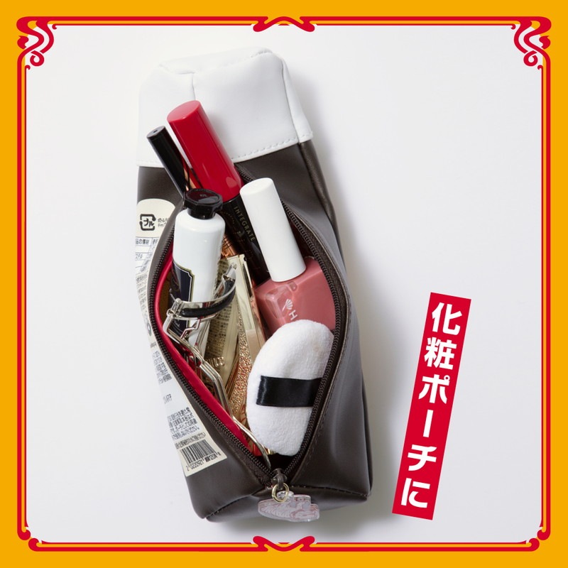 【宝島チャンネル限定付録 ムック本 付録】ブルドックソース マルチポーチ ウスターソース ver.