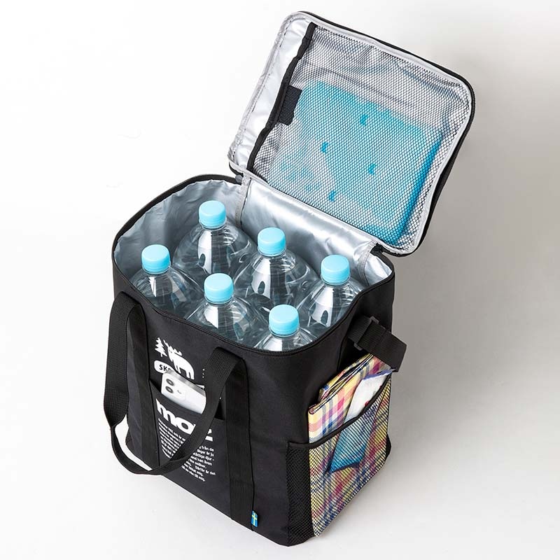 【セブンイレブン・セブンネットショッピング限定付録】moz(モズ)アウトドア保冷バッグLサイズ ブラック ver.