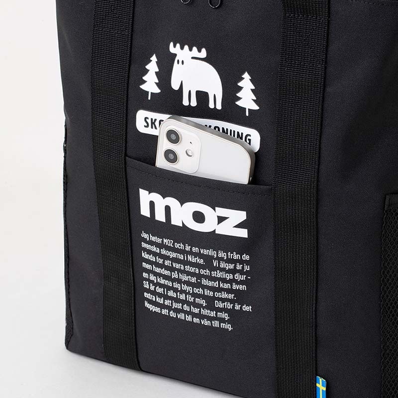 セブンイレブン限定【moz(モズ)保冷バッグLサイズ ブラック ver