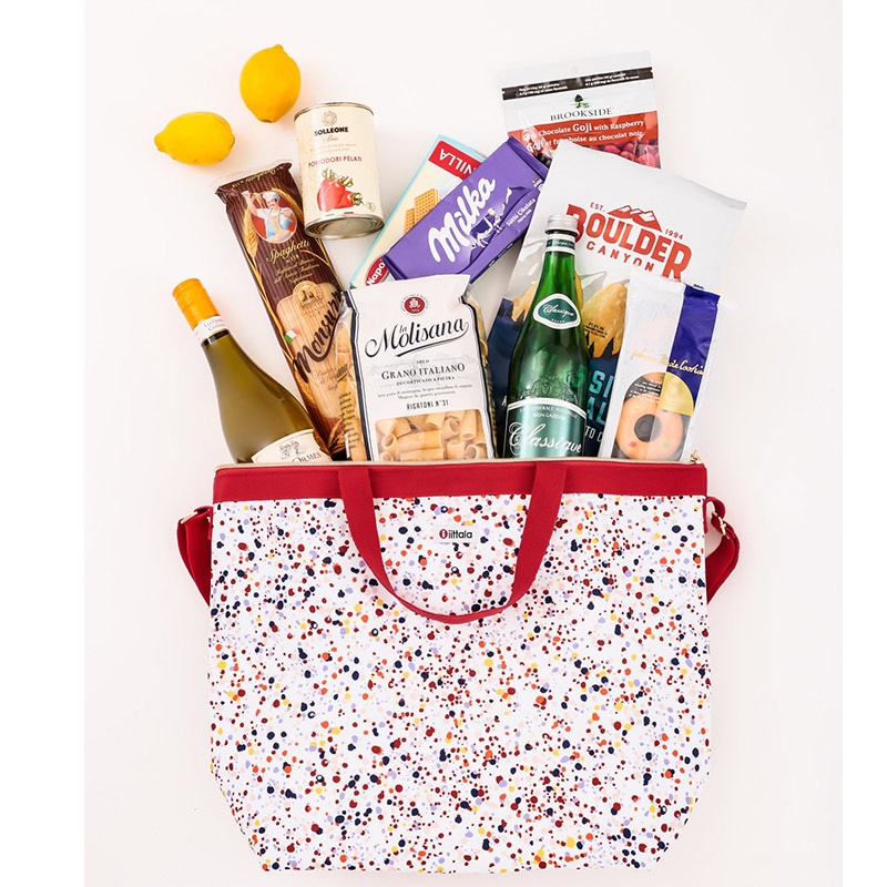 【イッタラ ムック本付録】保温保冷機能のある2wayショルダー(赤) 2021年10月8日発売