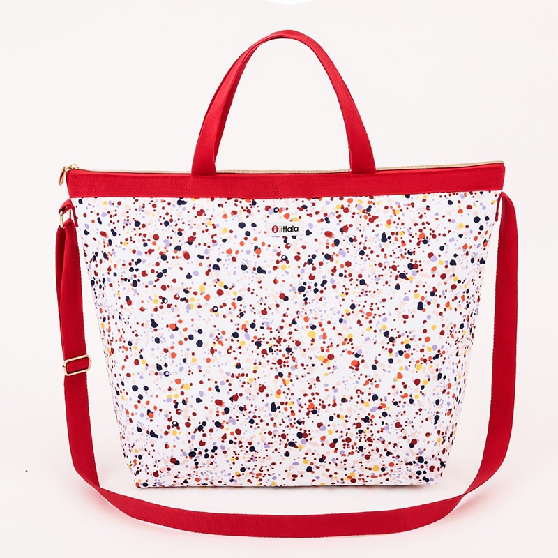 【イッタラ ムック本付録】保温保冷機能のある2wayショルダー(赤) 2021年10月8日発売