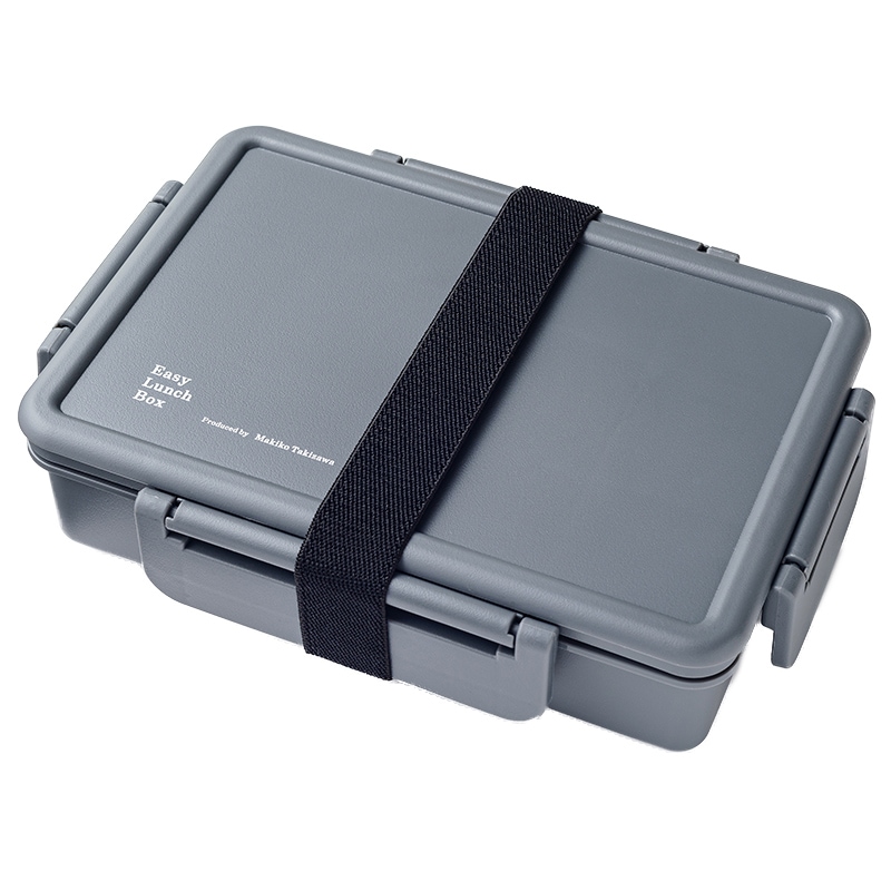 ムック本付録【タキマキ(滝沢眞規子) ランチボックス】800mL グレー セブンイレブン限定