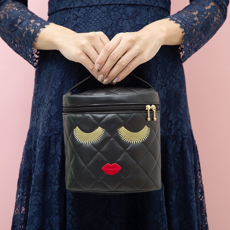 【アジョリー a-jolie ムック本 付録】キルティングバニティポーチ アイラッシュ