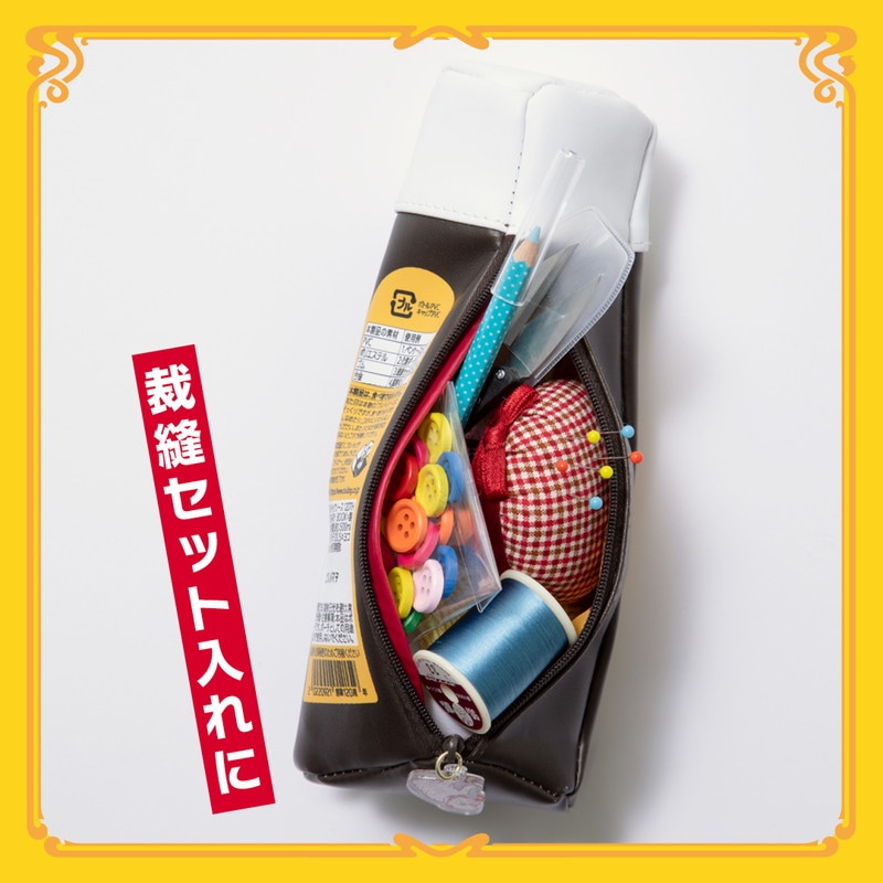 【宝島チャンネル限定付録 ムック本 付録】ブルドックソース マルチポーチ 中濃ソース ver.