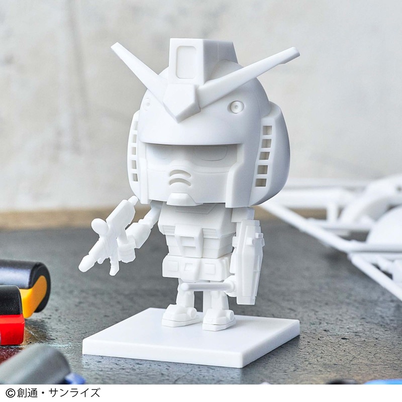 smart (スマート)2022年9月号:7/25発売【雑誌付録】色を塗って遊べる!1/1 ガンプラくん ペインティングモデル