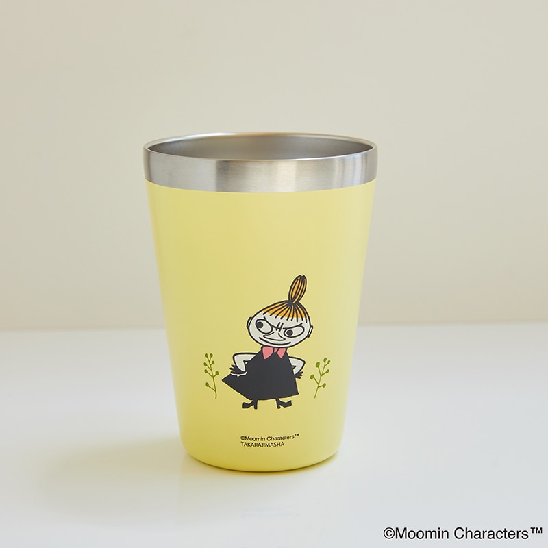 【セブンイレブン限定 ムック本 付録】ムーミン カップコーヒータンブラー リトルミイ レモンイエロー ver.