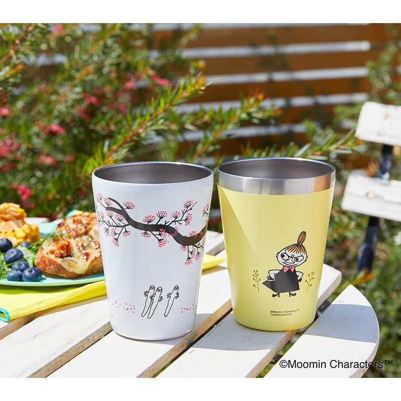【セブンイレブン限定 ムック本 付録】ムーミン カップコーヒータンブラー リトルミイ レモンイエロー ver.