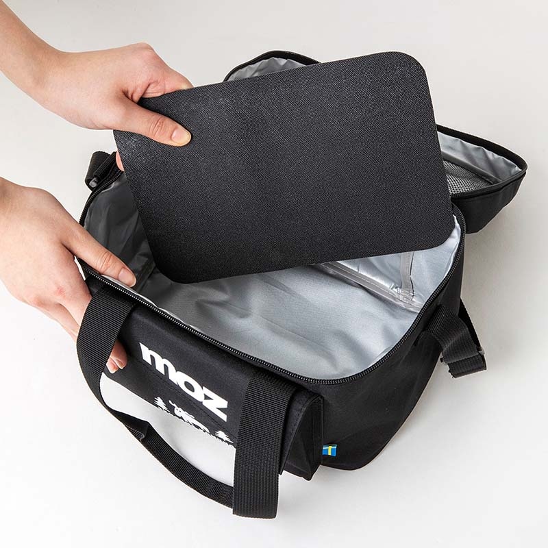 【セブンイレブン・セブンネットショッピング限定付録】moz(モズ)アウトドア保冷バッグMサイズ ブラックver.