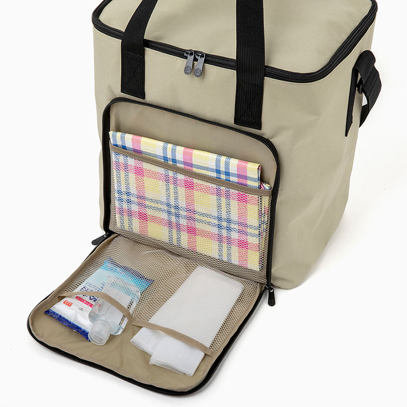 【コールマンムック本付録 保冷・保温バッグ】 Lサイズ ベージュ