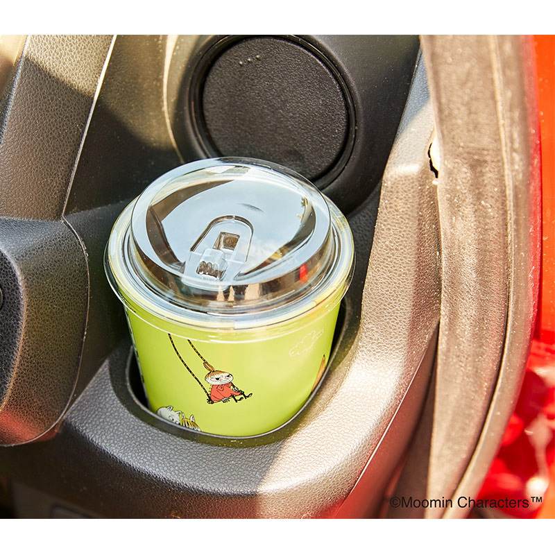 【セブンイレブン限定 ムック本 付録】ムーミン カップコーヒータンブラー ムーミン谷の仲間たち GREEN FIELDS ver.