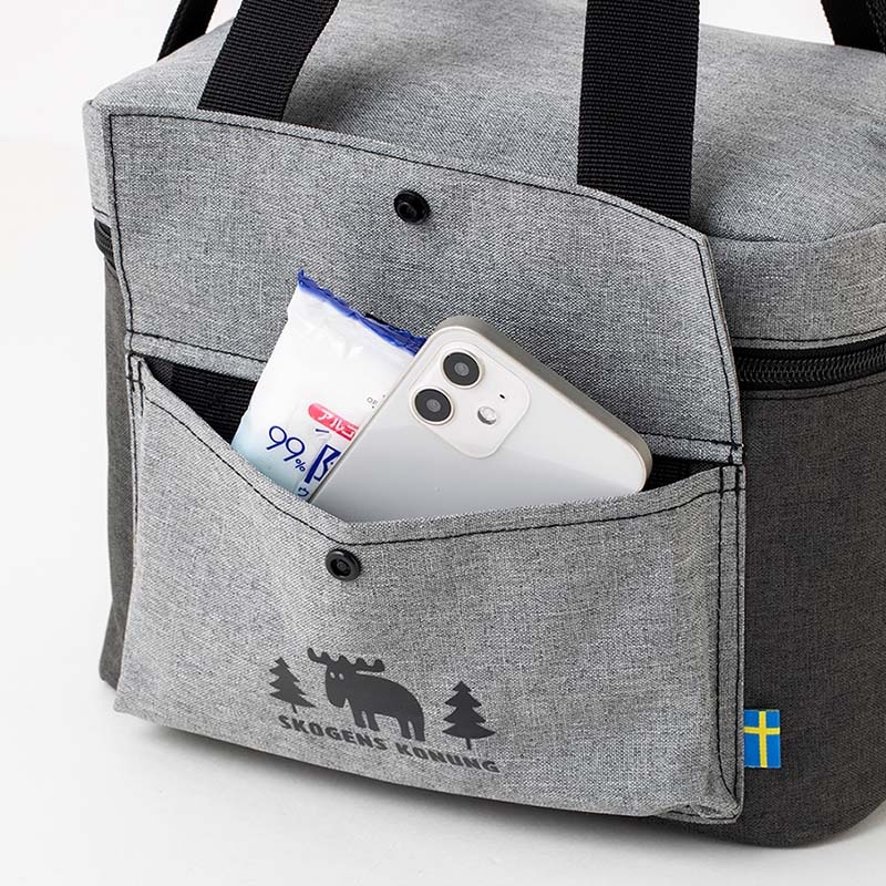 【セブンイレブン・セブンネットショッピング限定付録】moz(モズ)アウトドア保冷バッグMサイズ霜降りグレーver.