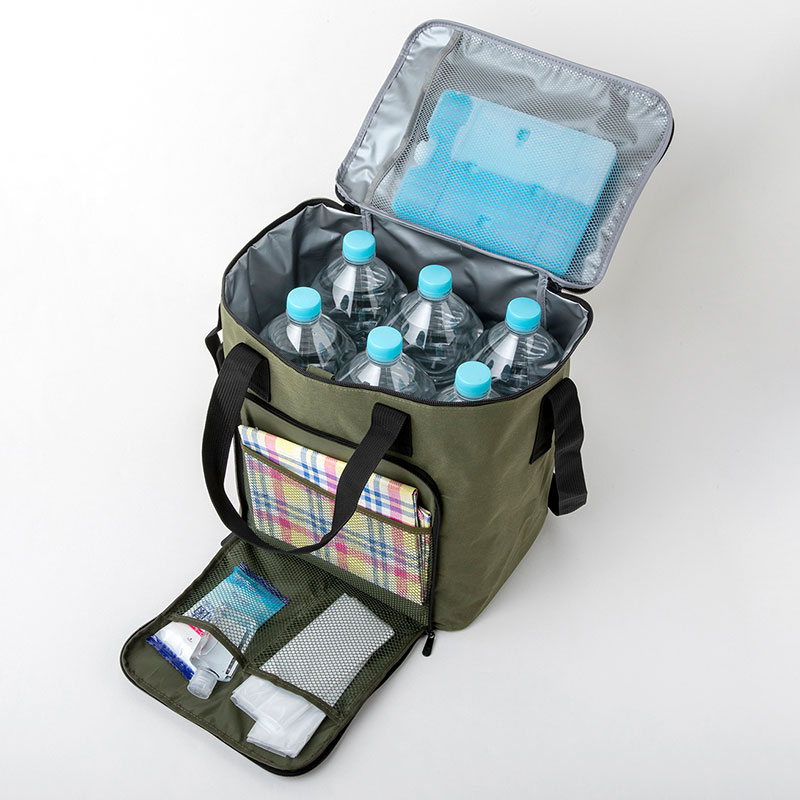 【コールマンムック本付録 保冷・保温バッグ】 Lサイズ カーキ