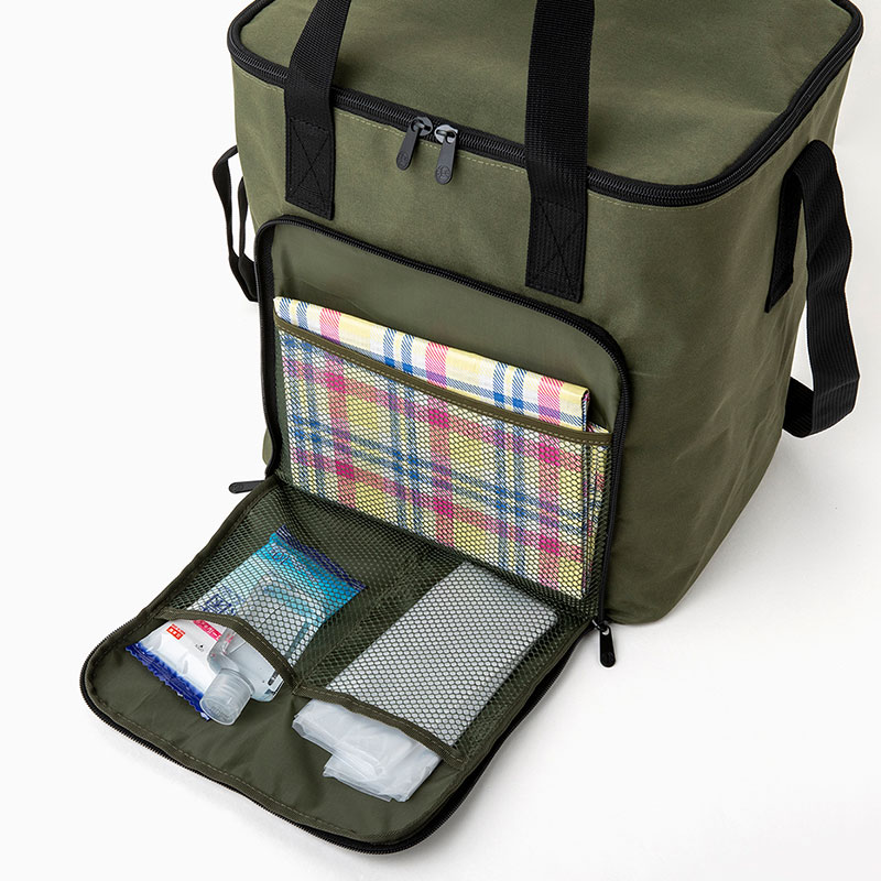 【コールマンムック本付録 保冷・保温バッグ】 Lサイズ カーキ