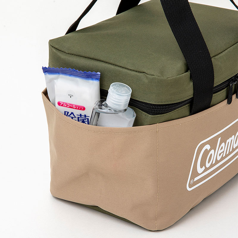 【コールマンムック本付録 保冷・保温バッグ】 Mサイズ カーキ&ベージュ