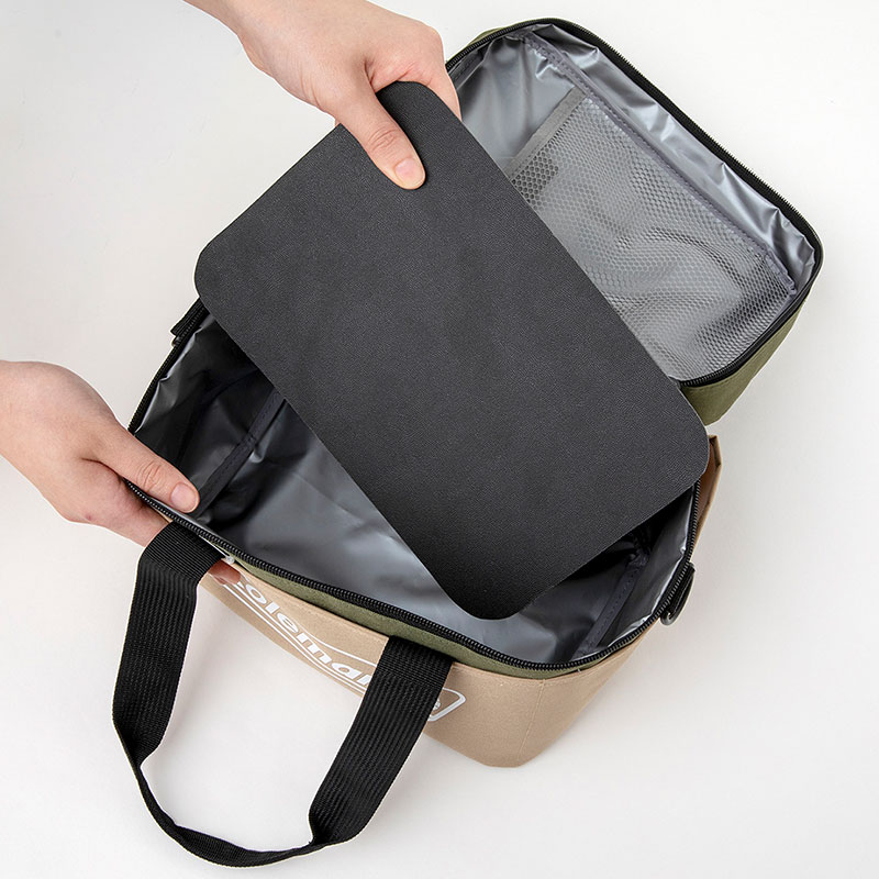 【コールマンムック本付録 保冷・保温バッグ】 Mサイズ カーキ&ベージュ