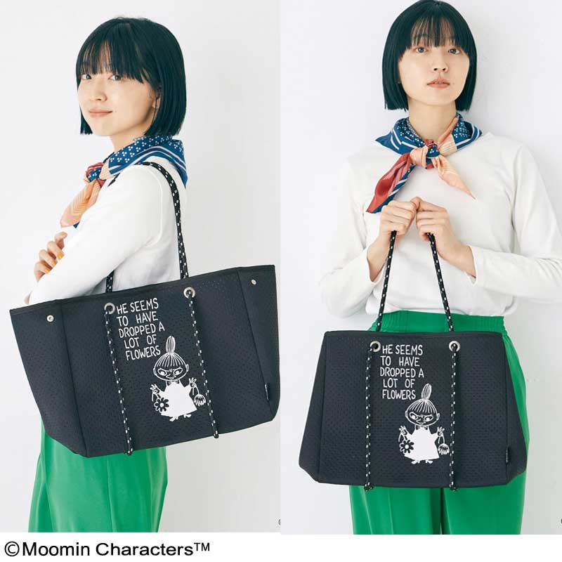 【ムーミン ムック本 付録】ムーミン 驚きの軽～い素材で大容量 BIGトートバッグ