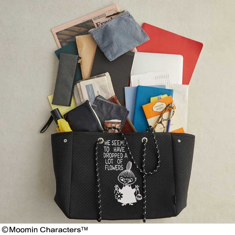 【ムーミン ムック本 付録】ムーミン 驚きの軽～い素材で大容量 BIGトートバッグ