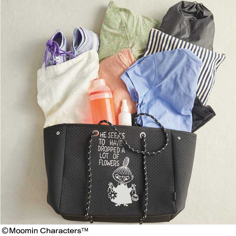 【ムーミン ムック本 付録】ムーミン 驚きの軽～い素材で大容量 BIGトートバッグ