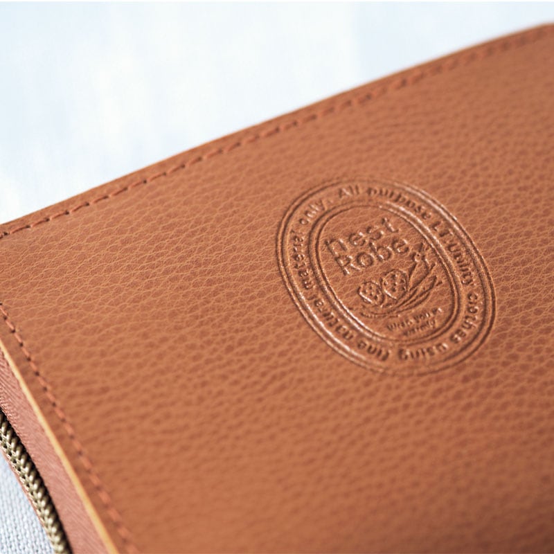 【リンネル 1月号 雑誌付録】ネストローブ 本革じゃばらカードケース付き財布