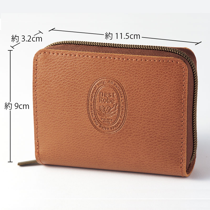 【リンネル 1月号 雑誌付録】ネストローブ 本革じゃばらカードケース付き財布