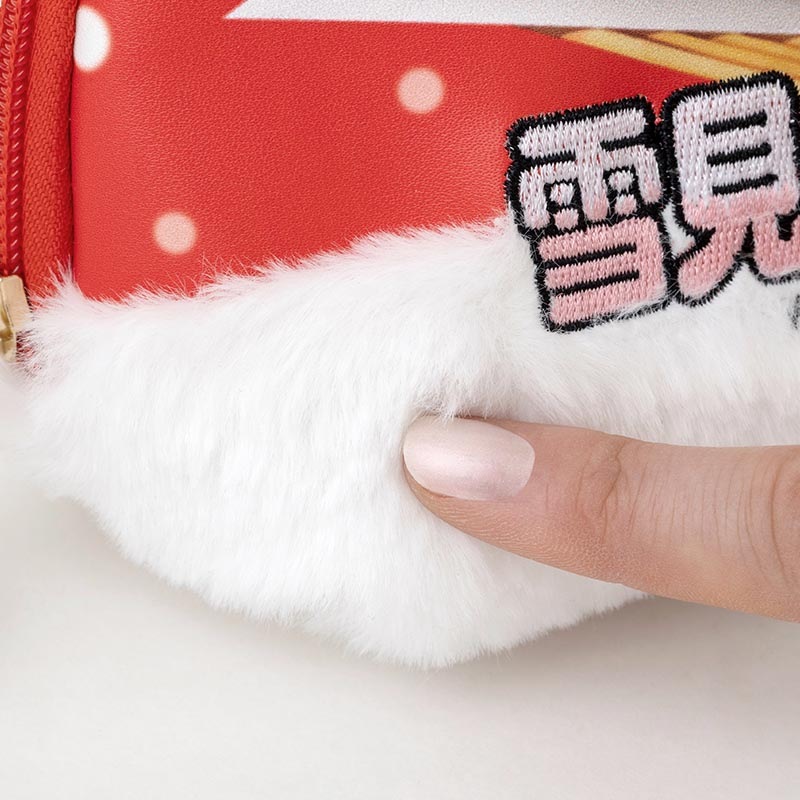 【雪見だいふくムック本 付録】雪見だいふくみたいなポーチ