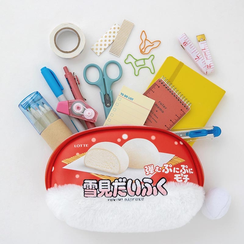 【雪見だいふくムック本 付録】雪見だいふくみたいなポーチ