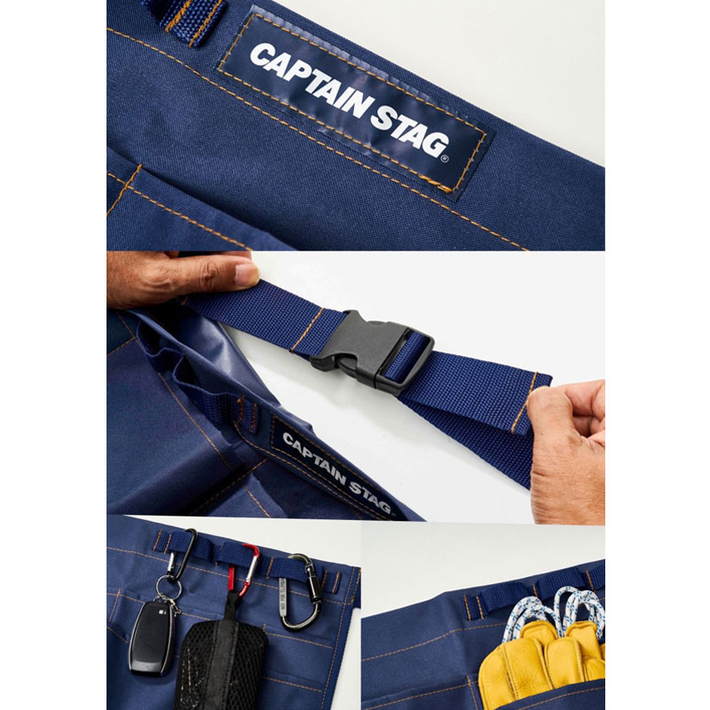 MonoMax特別編集 キャンプ・アウトドア 特別付録 CAPTAIN STAG ヒップガードにもなる多機能キャンプエプロン：9/27発売【ムック本付録】キャプテンスタッグ ヒップガードにもなる多機能キャンプエプロン