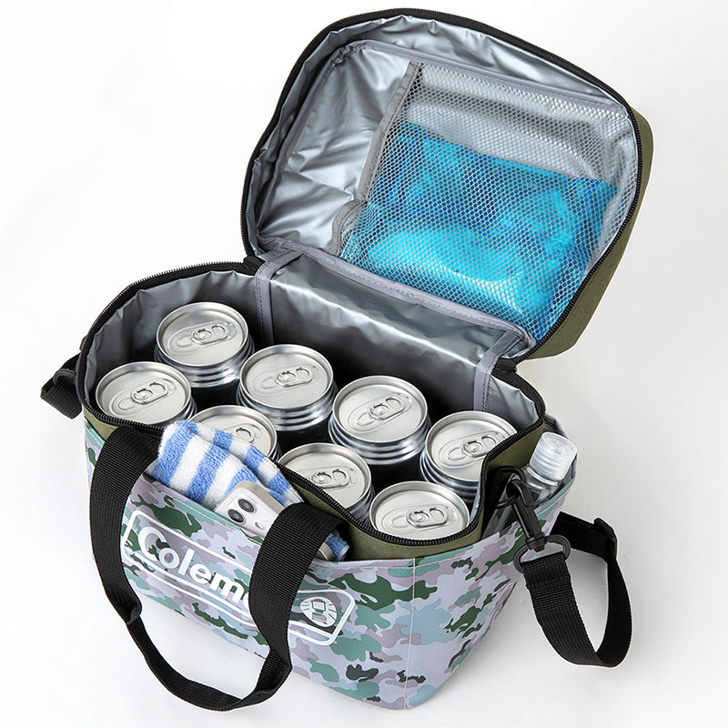 【コールマンムック本付録 保冷・保温バッグ】 Mサイズ カモ