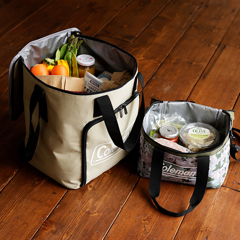 【コールマンムック本付録 保冷・保温バッグ】 Mサイズ カモ