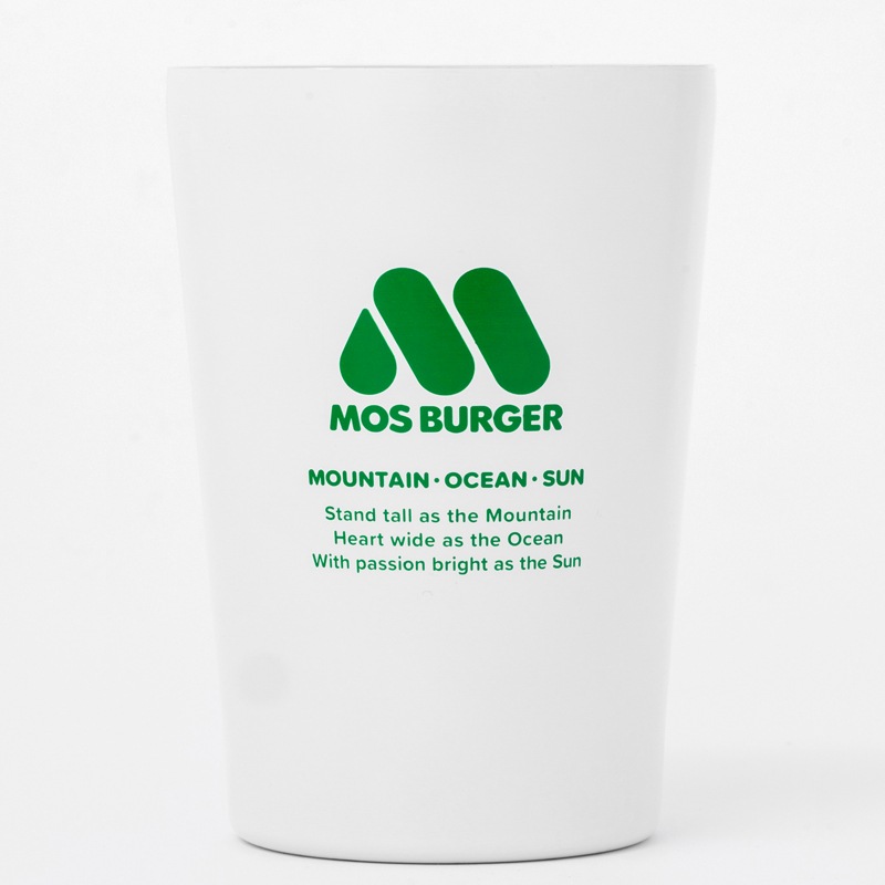 烏龍エムシー / もくもく ネットラップ MOS BURGER 真空断熱ドリンクカップタンブラーBOOK モスグリーンver