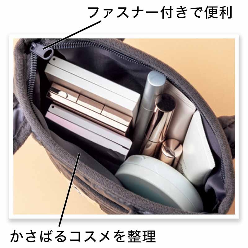 【ローソン限定 InRed インレッド 2022年1月号 雑誌付録】リトルミイ ミニサイズが可愛いバッグ型ポーチ