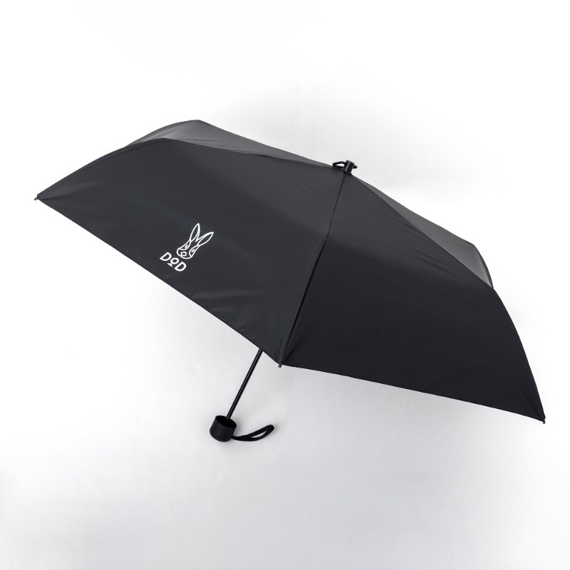 DOD 晴雨兼用折りたたみ傘 BOOK BLACK(宝島社ブランドブック)【ローソン、HMV、HMV&BOOKS online限定付録】DOD 晴雨兼用折りたたみ傘 ブラック