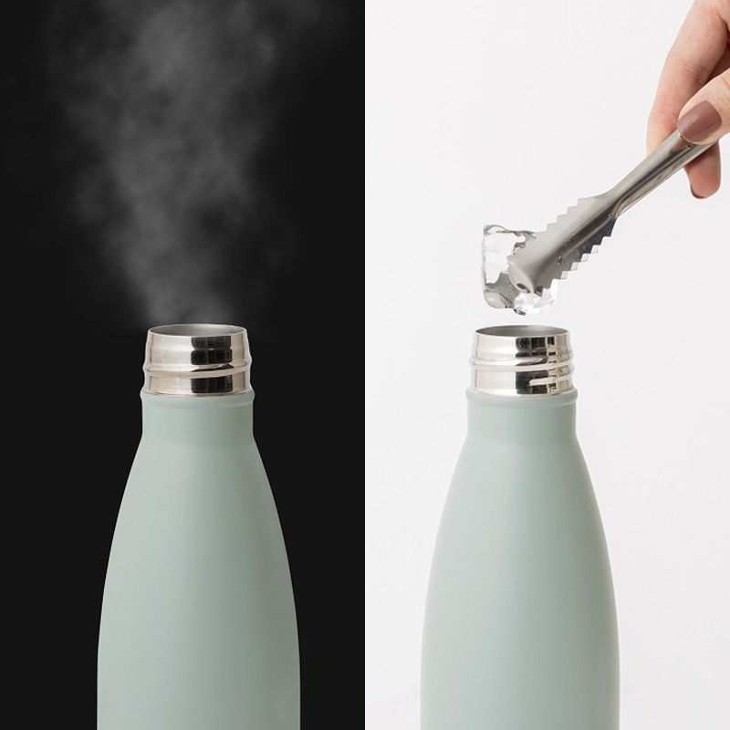 炭酸もOK! Fresh Sparkling 真空断熱 保冷保温ステンレスボトルBOOK ICE GREY Ver.：10/12発売【ローソン、HMV、HMV&BOOKS online限定付録】真空断熱 保冷保温ステンレスボトル ICE GREY Ver.