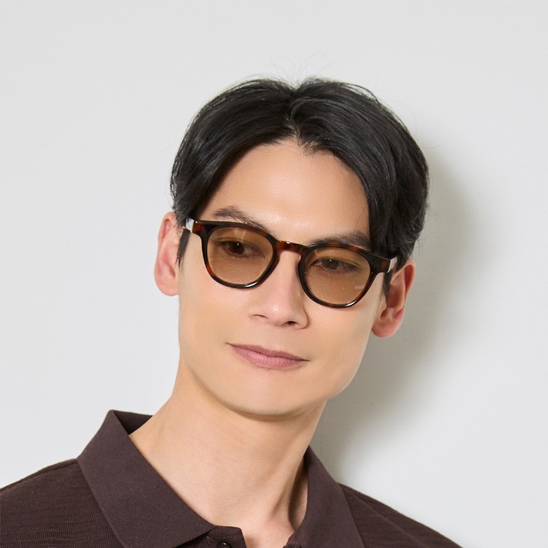 99.9% UV block Ĵ�����饹 AMBER BROWN