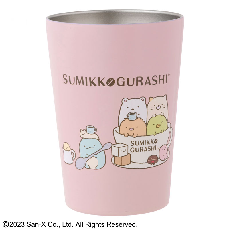 すみっコぐらし CUP COFFEE TUMBLER BOOK　喫茶すみっコ 集合ver.(バラエティ)【ファミリーマートで販売】すみっコぐらし 真空断熱タンブラー 喫茶すみっコ 集合ver.