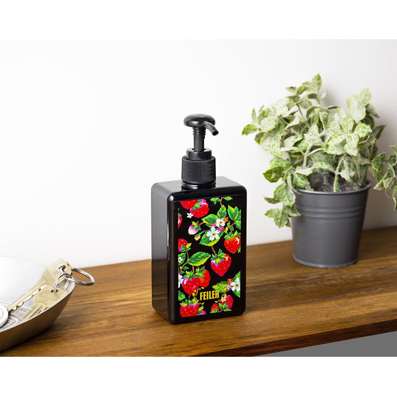 【InRed インレッド 2021年12月号】フェイラー ストロベリーフィールド ポンプ付きボトル