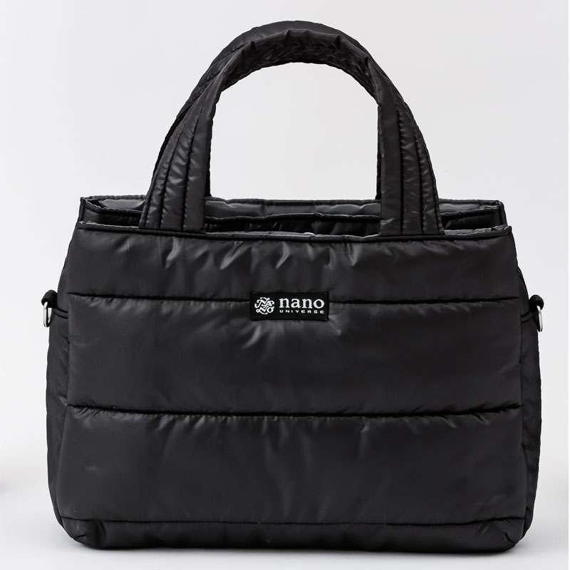 【ナノユニバース ムック本 付録】10ポケットキルティングバッグ