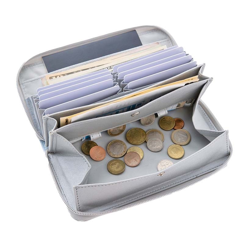 【ナチュラルビューティーベーシック ムック本 付録】ナチュラルビューティーベーシック レシートと小銭が自動分別 長財布 バイカラー