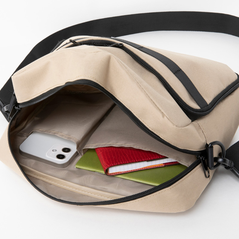 DOD TRANSFORM SHOULDER BAG BOOK BEIGE:8/4発売【ローソン、HMV、HMV&BOOKS online限定付録】DOD 吊るせるポーチに変身するショルダーバッグ(ベージュ)