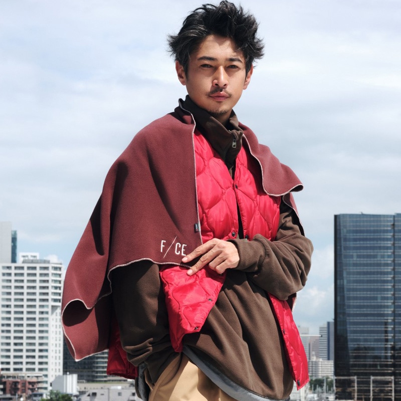 SALE】POLARTEC（R） BRAND BOOK FLEECE BLANKET with F/CE.（R