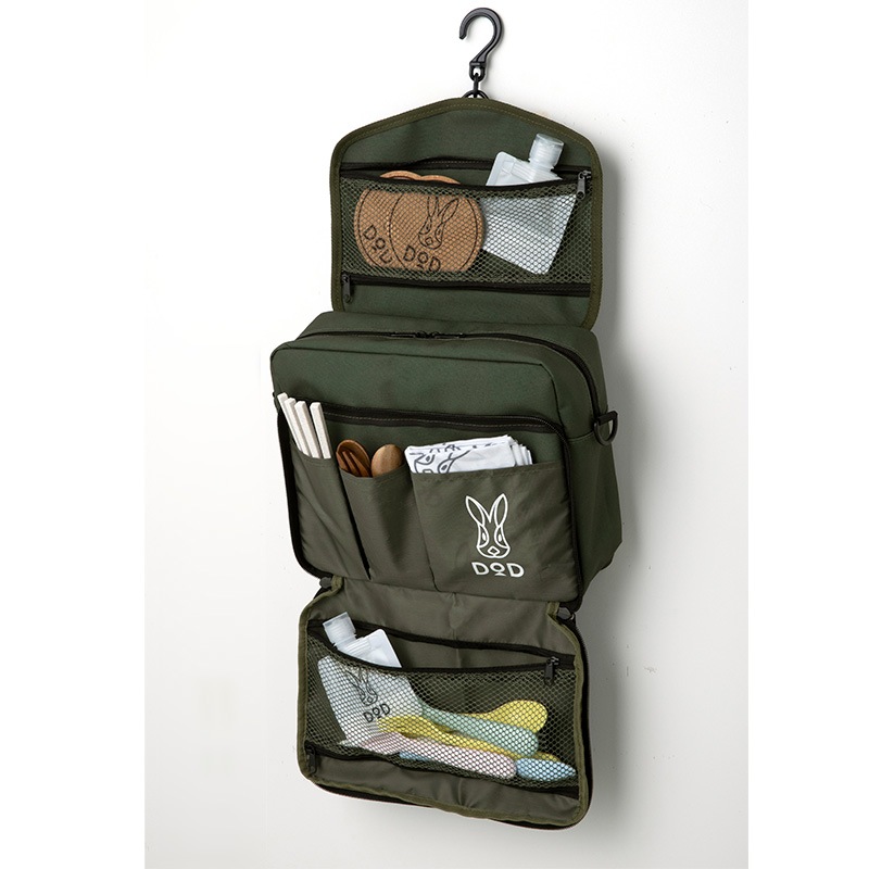 DOD TRANSFORM SHOULDER BAG BOOK KHAKI:8/4発売【ローソン、HMV、HMV&BOOKS online限定付録】DOD 吊るせるポーチに変身するショルダーバッグ(カーキ)