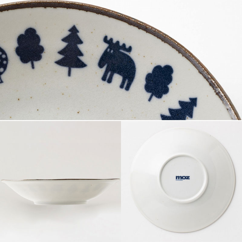 【moz ムック本 付録】モズ かる~いおさら 深皿ver.