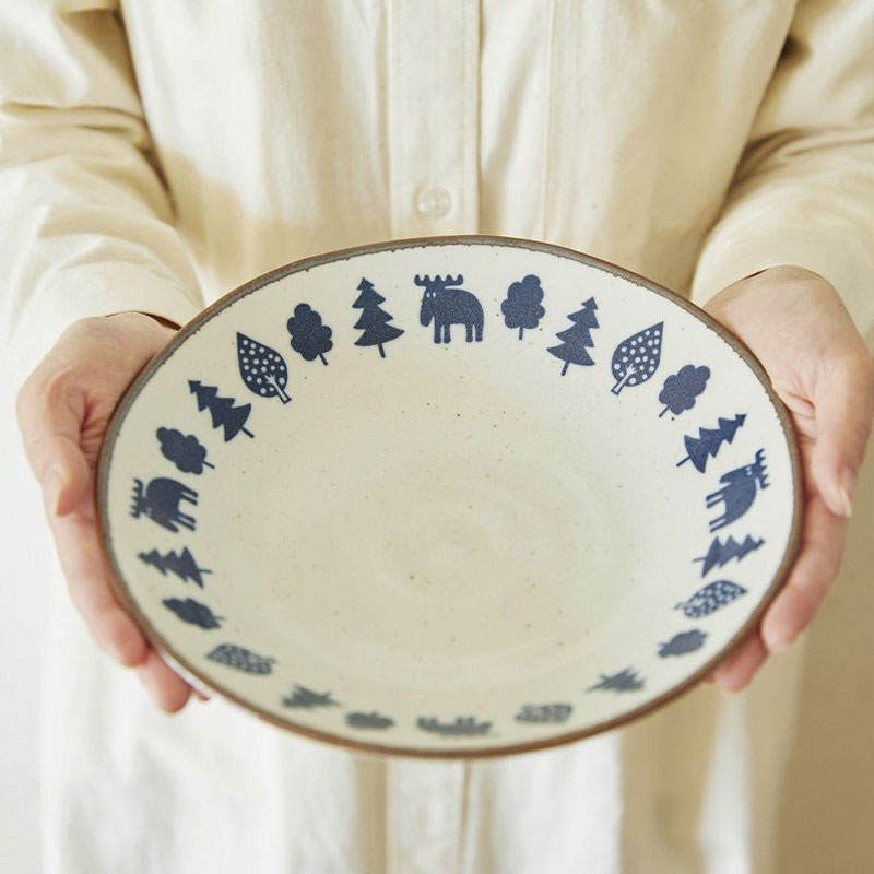 【moz ムック本 付録】モズ かる~いおさら 深皿ver.