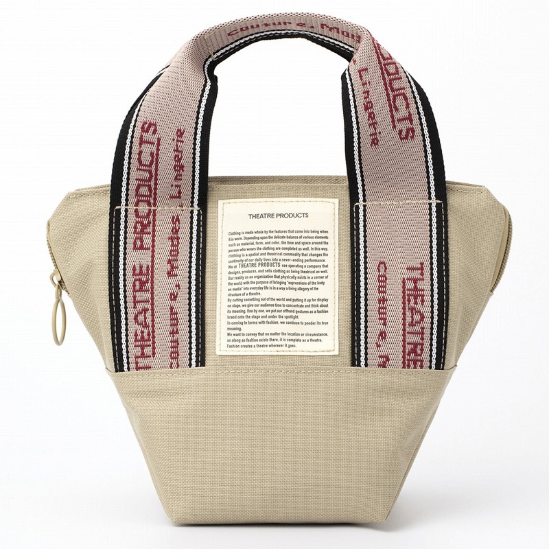 THEATRE PRODUCTS CORPORATE BOOK -spotlight- BEIGE edition：9/26発売【ムック本付録】シアタープロダクツ ポーチバッグ ベージュ