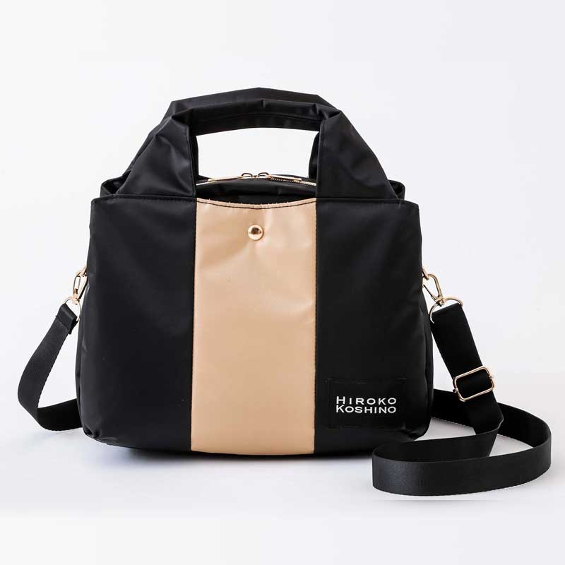 【コシノヒロコ ムック本付録】3層収納ショルダーバッグ 2021年10月26日発売