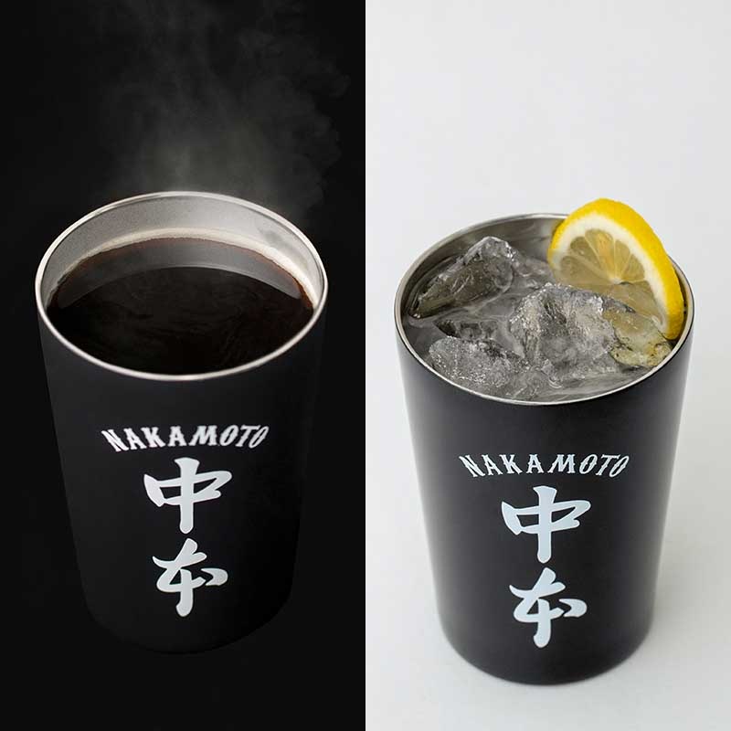 【蒙古タンメン中本 ムック本 付録】蒙古タンメン中本 真空断熱タンブラー ブラック