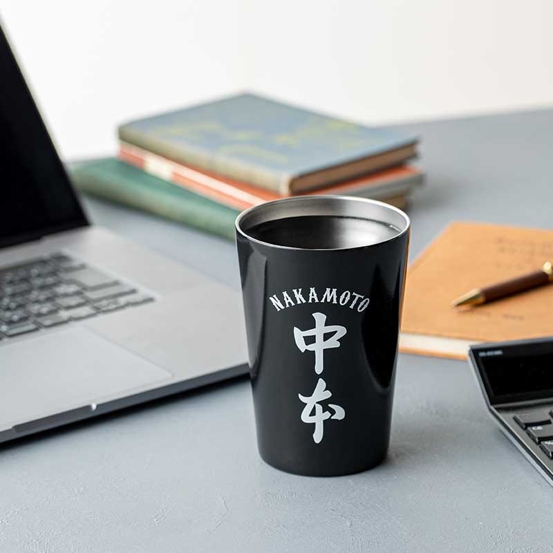 【蒙古タンメン中本 ムック本 付録】蒙古タンメン中本 真空断熱タンブラー ブラック