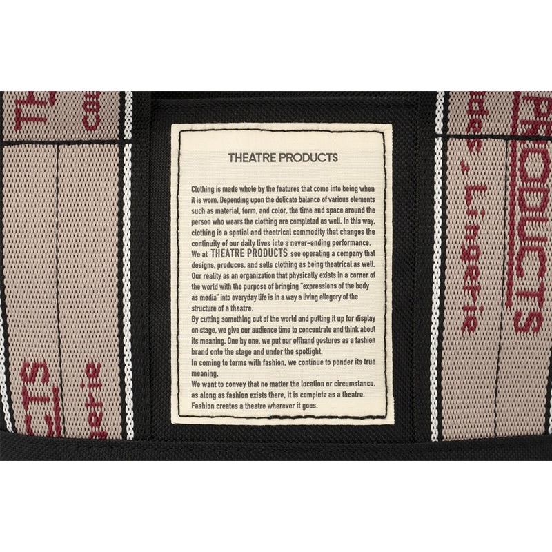 THEATRE PRODUCTS CORPORATE BOOK -spotlight- BLACK edition:9/26発売【ムック本付録】シアタープロダクツ ポーチバッグ ブラック