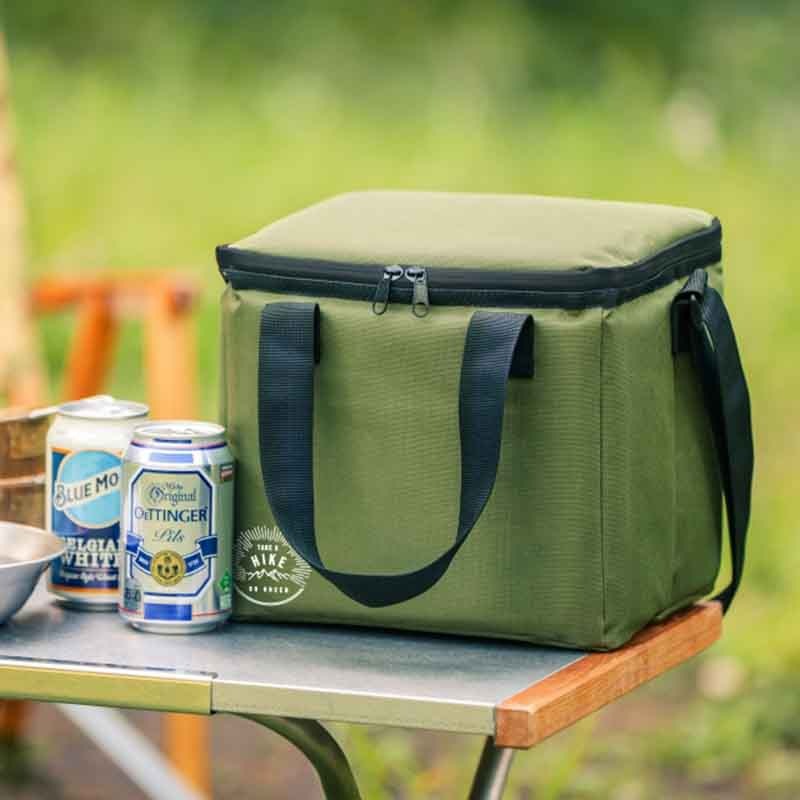 24H 極厚断熱素材が氷をキープ！ 超保冷バッグBOOK KHAKI COLOR | 商品